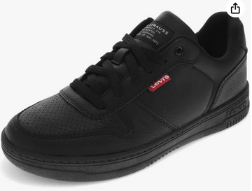 Levi's Kids Drive Lo Vegan Synthetic Leather Casual Lowtop Sneaker Shoe